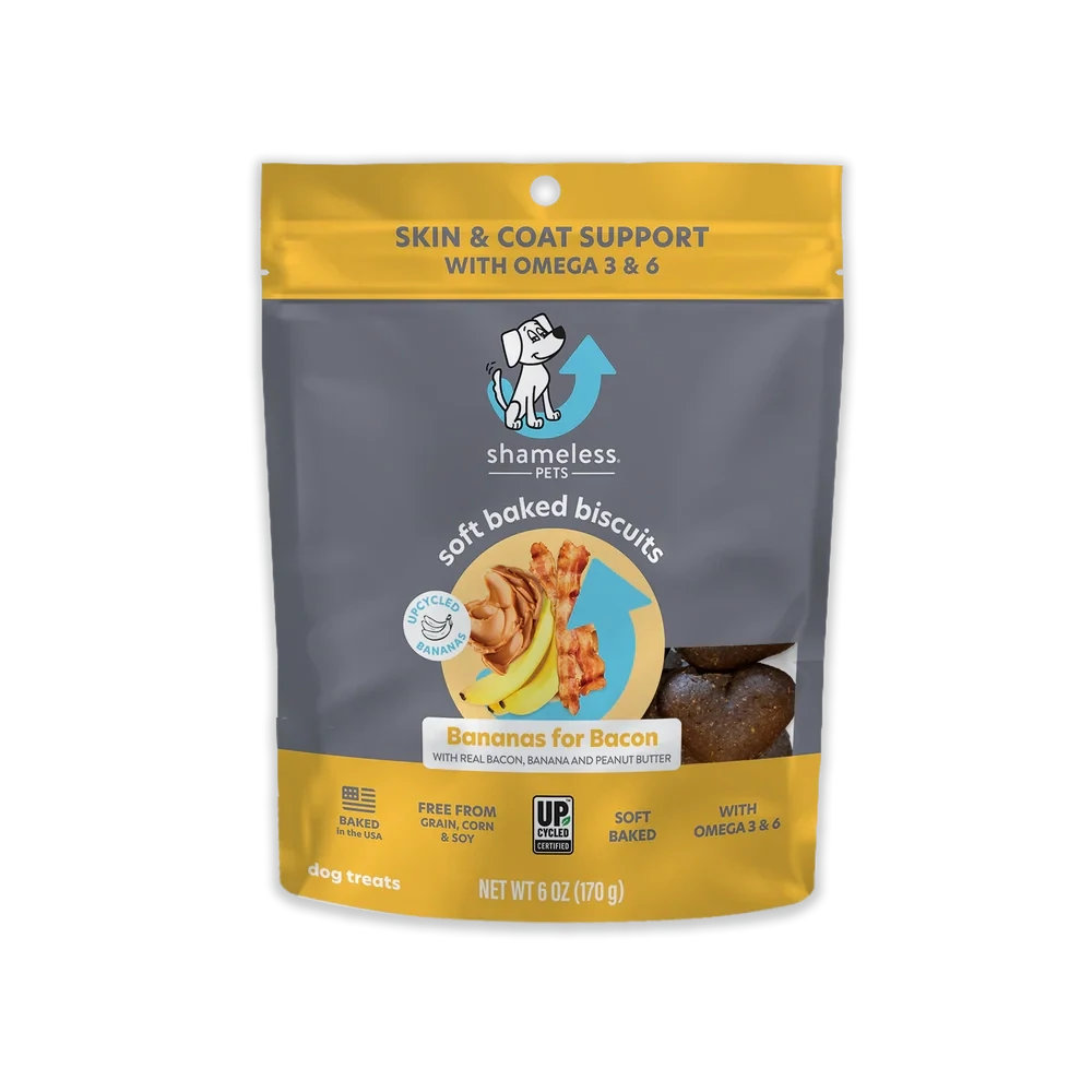 Bananas For Bacon Soft Baked Dog Treats