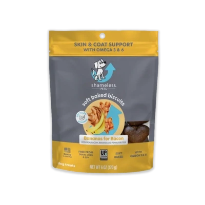 Bananas For Bacon Soft Baked Dog Treats