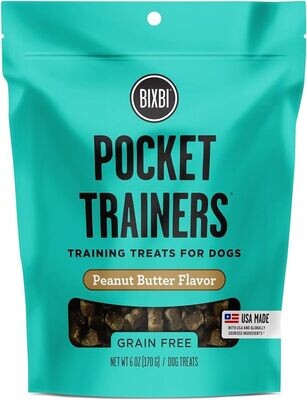 Bixbi Pocket Trainers Peanut Butter Flavor 6oz