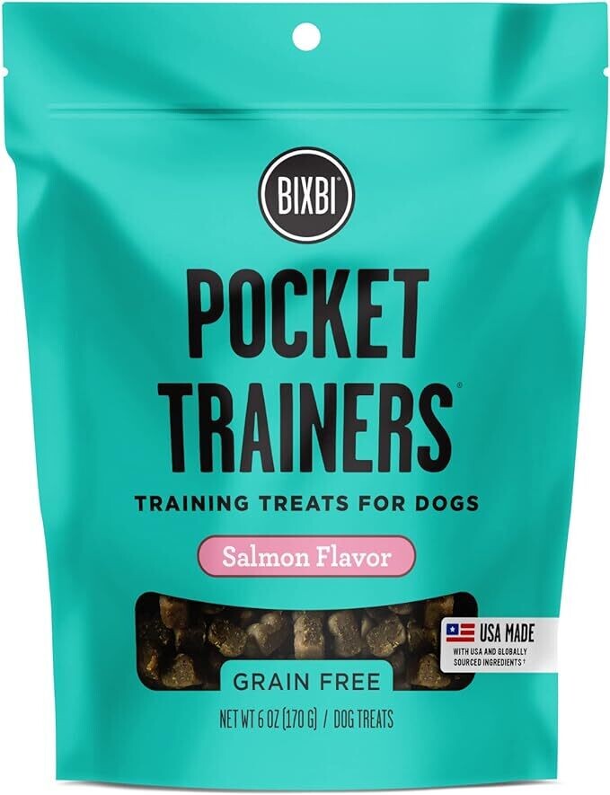 Bixbi Pocket Trainers Salmon 6oz