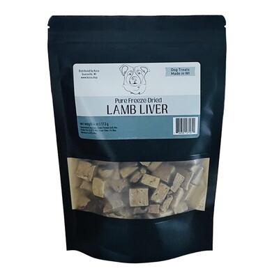 Koira Freeze Dried Lamb Liver 4oz