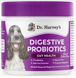 Dr. Harvey&#39;s Digestive Probiotics 90 chews