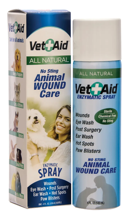 Vet Aid Wound Care Spray 4oz