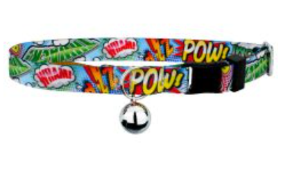 Comic Pop Cat Collar