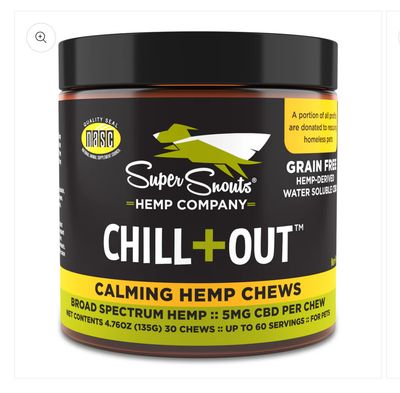 Super Snouts Chill Out CBD 4.76oz