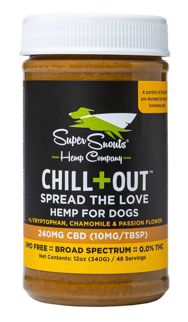 Super Snouts Chill Out Peanut Butter 12oz