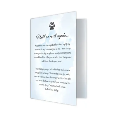 Dog or Cat Sympathy Card