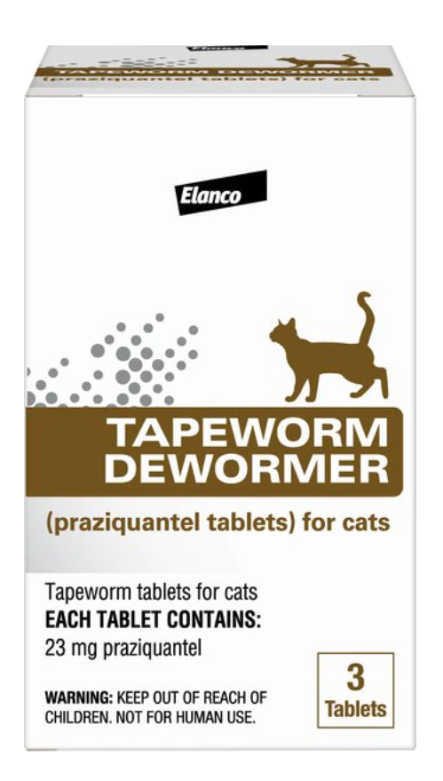 Elanco Dewormer for Cats 3 tablets