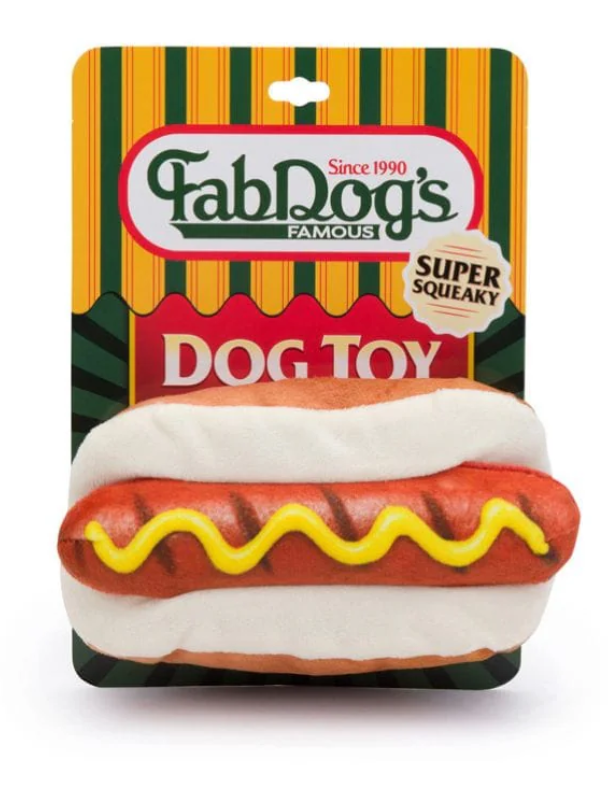 FabDog Hot Dog Toy