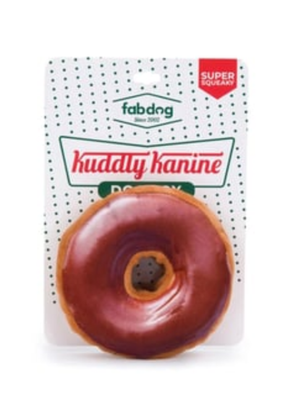 FabDog Kuddly Kanine Donut Toy