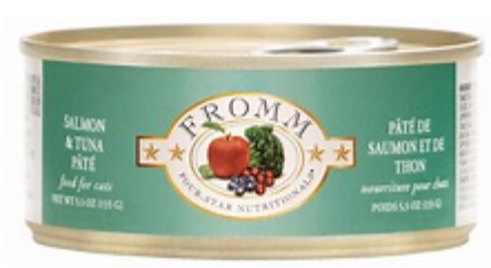 Fromm 4Star Salmon &amp; Tuna Pate 3oz