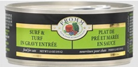 Fromm 4Star Surf &amp; Turf in Gravy 3oz