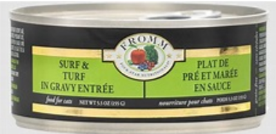Fromm 4Star Surf &amp; Turf in Gravy 3oz