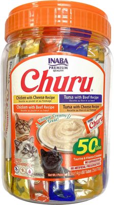 50/.5 OZ. CHURU BEEF AND CHEESE- VARIETY TUB
