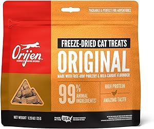Orijen Original Cat Treats Freeze-Dried 1.25oz