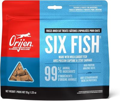 Orijen Six Fish Freeze Dried Cat Treats 1.25oz