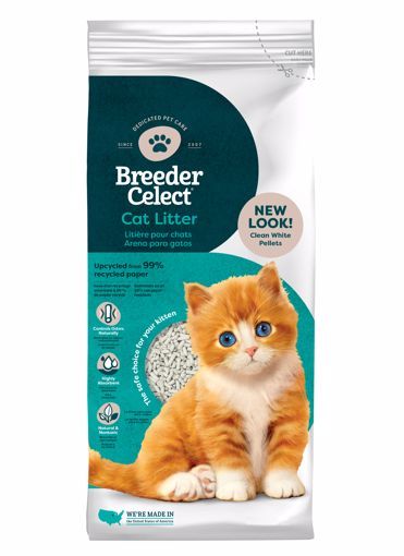 20 L. BREEDER CELECT - RECYCLED PAPER CAT LITTER