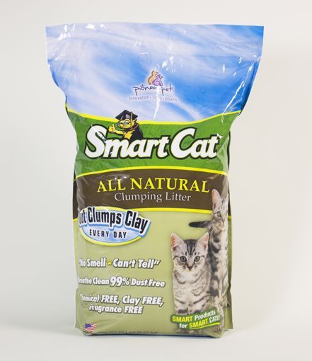 PIONEER PET- SMARTCAT - ALL NATURAL GRASS CLUMPING LITTER 20lb