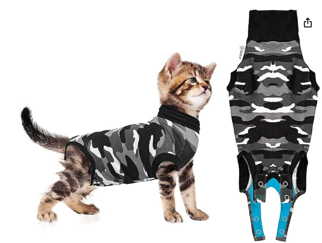 Suitical Recover Suit for Cats