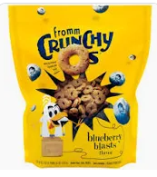 Fromm Crunchy O&#39;s Blueberry Blasts