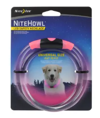 Nite Ize Nitehowl Led Safety Necklace - Tie Dye Pink