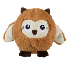Petshop By Fringe Don&#39;t Ruffle My Feathers Rubber/Plush Dog