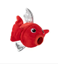 Petshop By Fringe Reel Me in Rubber/Plush Dog Toy