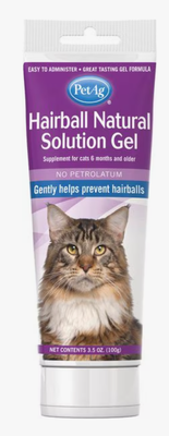 PetAg Natural Hairball Solution 3.5oz
