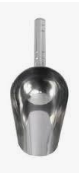 DuraPet Metal Food Scoop 1 cup capacity