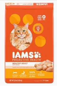 Iams Cat Healthy Adult 22lbs