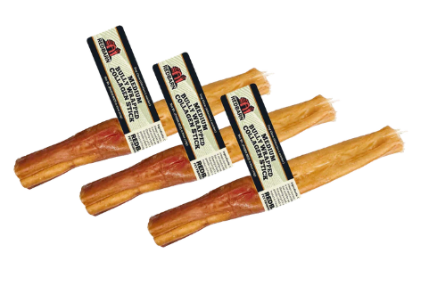 Rebarn Collagen Bully Wrapped Stick Large