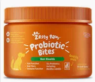 Zesty Probiotic Pumpkin Bites for Dogs 90ct