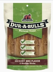 Redbarn Dur A Bulls HIckory BBQ 5 pack