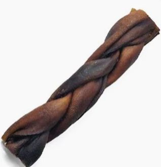 Home Range Water Buffalo Collagen Braided Stick 11-12&quot;