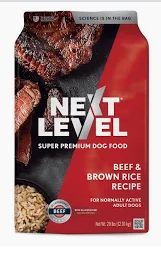 Next Level Beef &amp; Brown Rice 28lbs