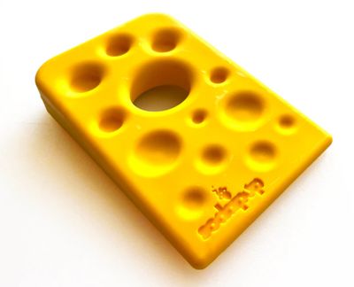 Sodapup Swiss Cheese Wedge Chew Durable Nylon Dog Chew Toy