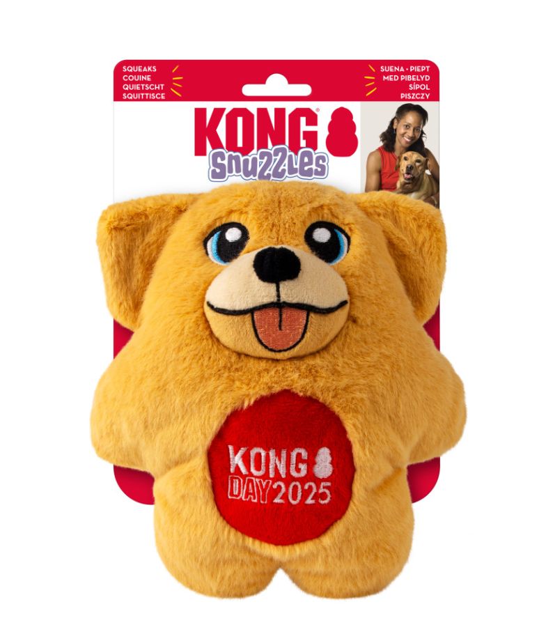 KONG Snuzzle KONG Day 2025 Bear Dog Toy