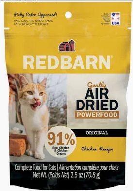 Redbarn Air Dried Chicken Powerfood for Cats 2.5oz