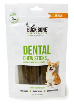 Buck Bone Dental Chews 12 pack