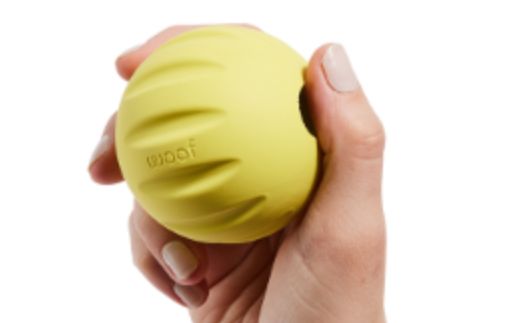 WOOF DOG FORAGER FLYBALL SINGLE YELLOW