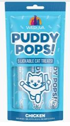 Weruva Puddy Pops 5 tubes