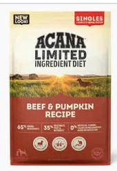 Acana Beef &amp; Pumpkin Dog 22.5lbs