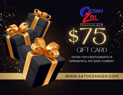 Seventy Five Dollar Gift Card