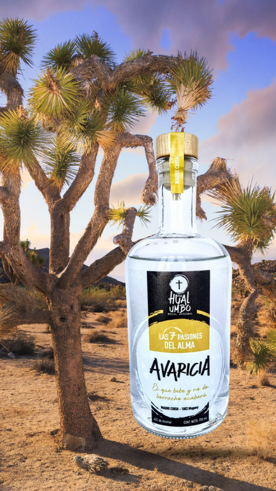 Avaricia: Madre Cuish, Mezcal Silvestre Artesanal, Mezcal Silvestre Artesanal Madre Cuish: Mezcal Silvestre Artesanal Madre Cuish 750 ml