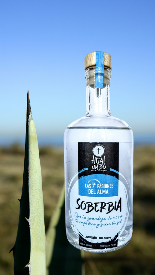 Soberbia: Arroqueño, Mezcal Silvestre Artesanal., Mezcal Silvestre Artesanal Arroqueño: Mezcal Silvestre Artesanal Arroqueño 750 ml