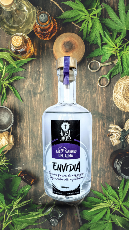 Envidia: Espadín Artesanal Destilado con Cannabis