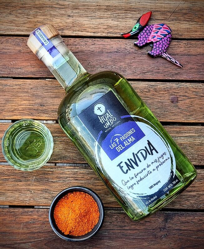 Envidia: Espadín Artesanal Abocado con Cannabis