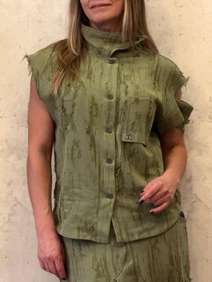 CAMISA GASA VERDE