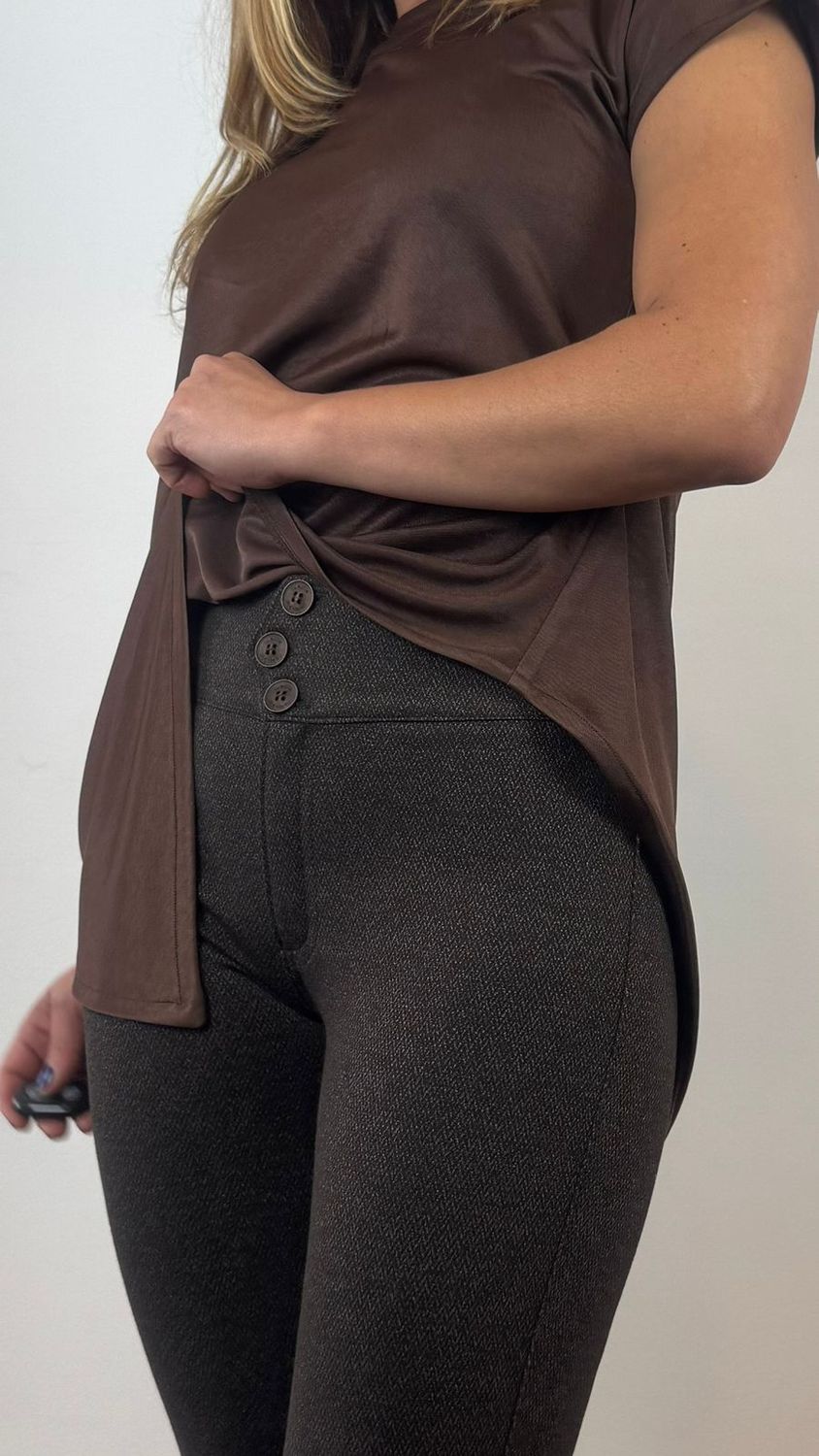 PANTALON TOMILLO CAFE