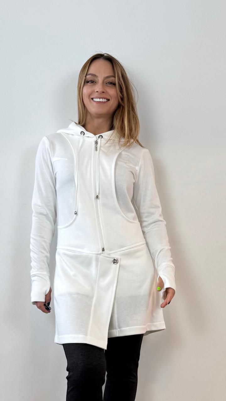 VESTIDO FITNESS BLANCO